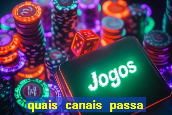 quais canais passa o jogo do inter hoje