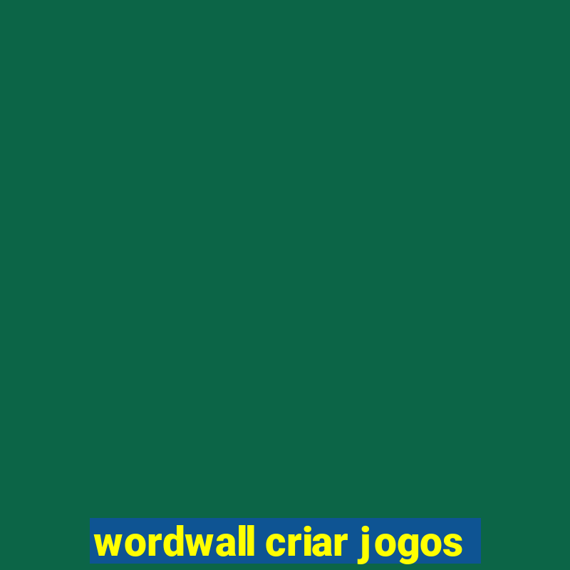 wordwall criar jogos