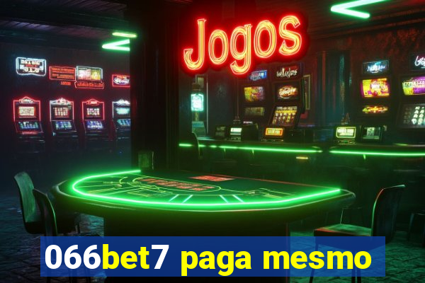 066bet7 paga mesmo