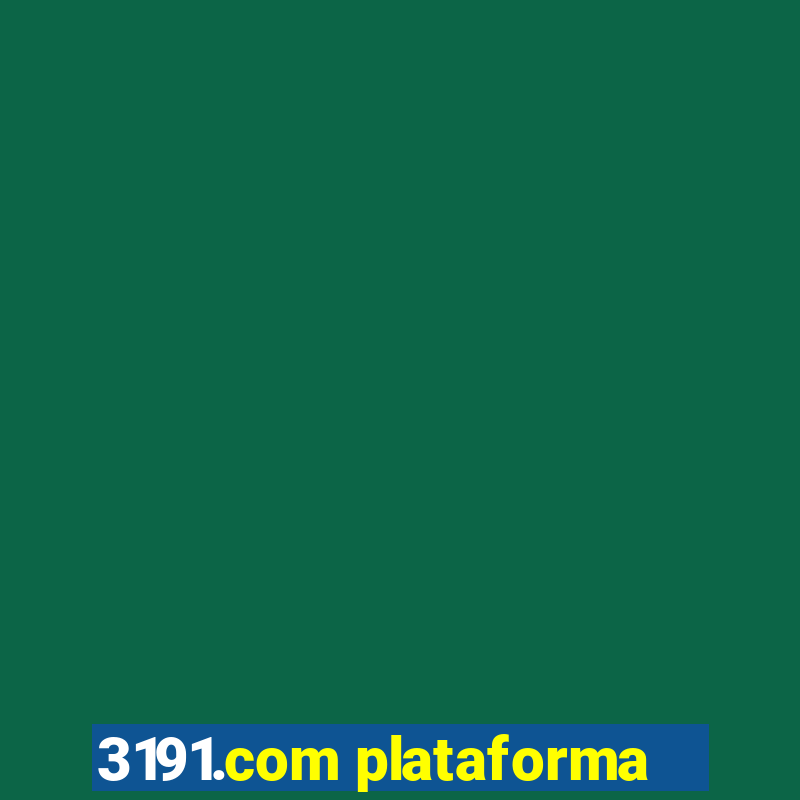 3191.com plataforma