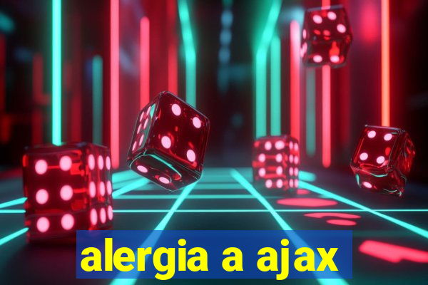 alergia a ajax