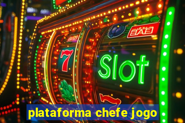 plataforma chefe jogo