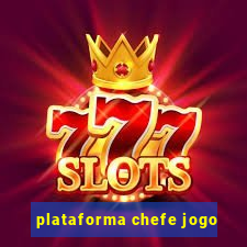 plataforma chefe jogo