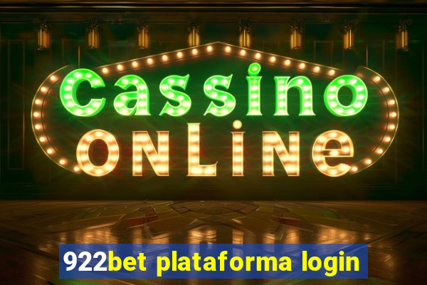 922bet plataforma login