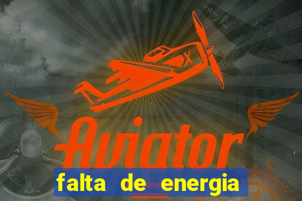 falta de energia em caucaia