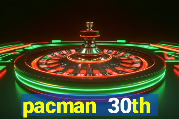 pacman 30th anniversary sonic