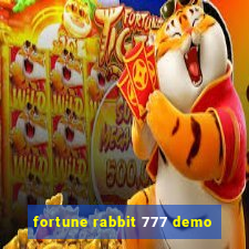 fortune rabbit 777 demo