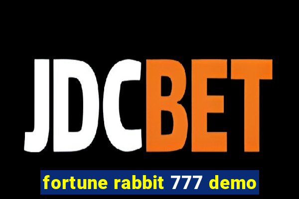 fortune rabbit 777 demo