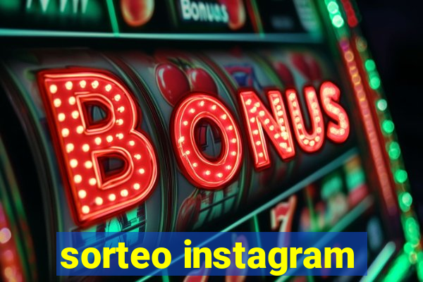 sorteo instagram