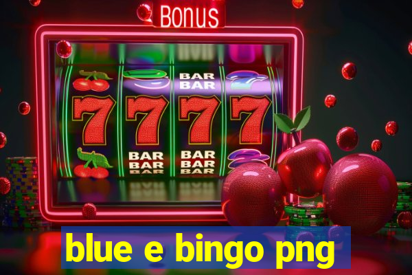 blue e bingo png