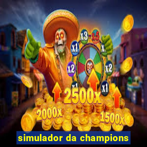 simulador da champions