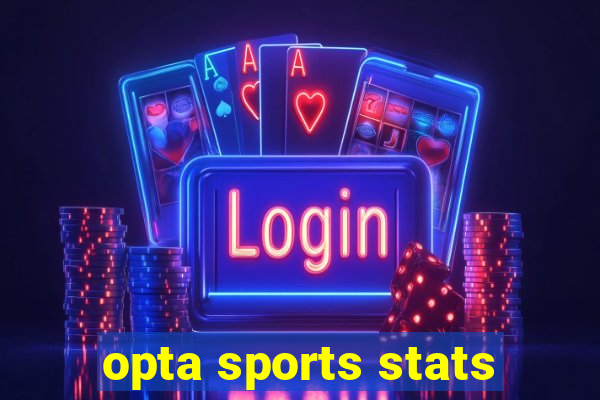 opta sports stats