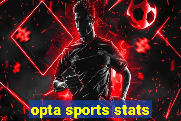 opta sports stats