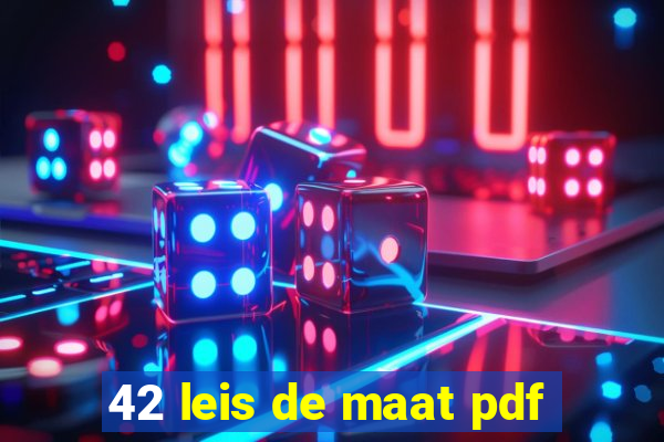 42 leis de maat pdf