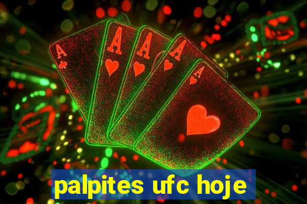 palpites ufc hoje