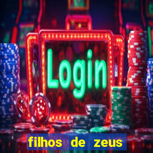 filhos de zeus mitologia grega