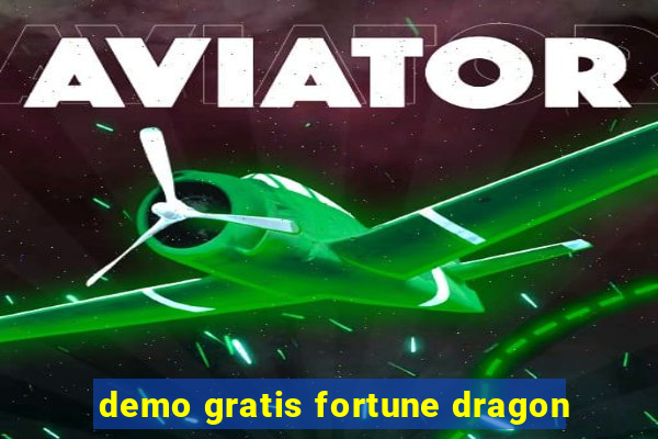 demo gratis fortune dragon