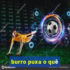 burro puxa o quê