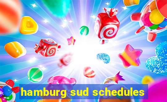 hamburg sud schedules