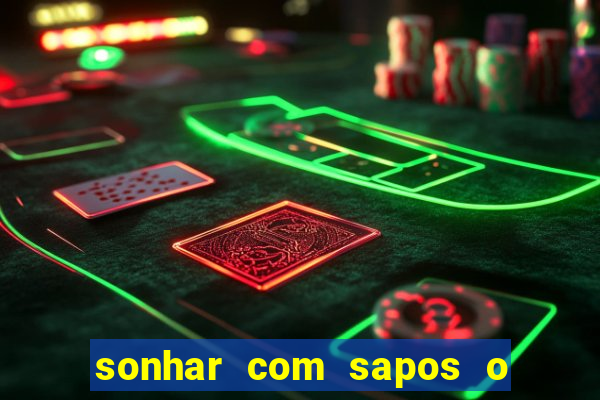 sonhar com sapos o que significa