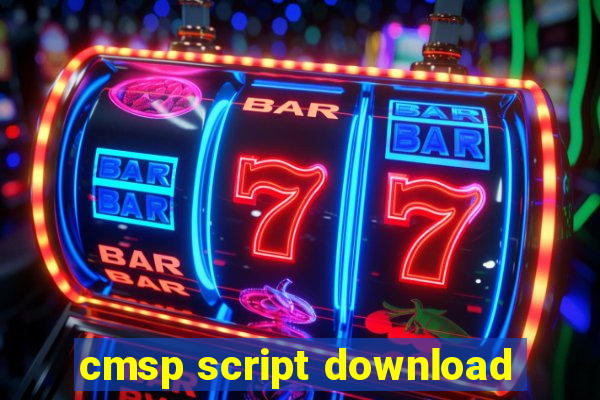 cmsp script download