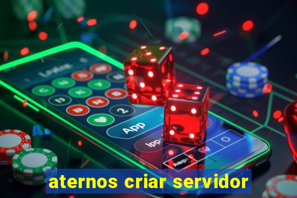 aternos criar servidor