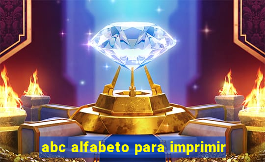 abc alfabeto para imprimir