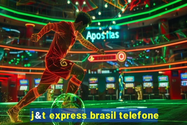 j&t express brasil telefone