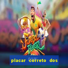 placar correto dos jogos de hoje