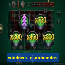 windows r comandos para limpar