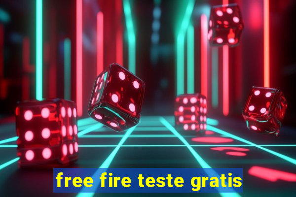 free fire teste gratis