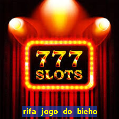 rifa jogo do bicho para imprimir