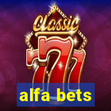 alfa bets