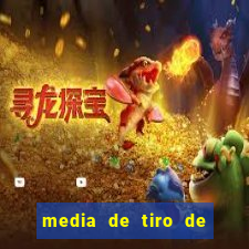 media de tiro de meta por jogo