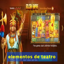 elementos de teatro