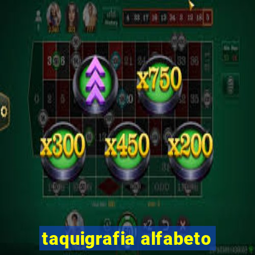 taquigrafia alfabeto