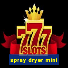 spray dryer mini