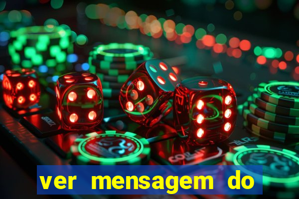 ver mensagem do bingo da amizade