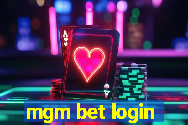 mgm bet login