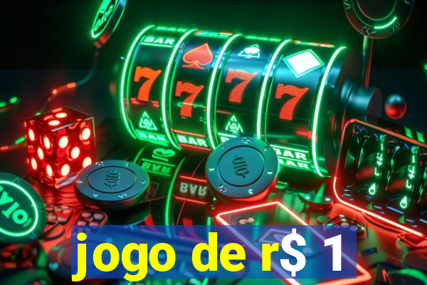 jogo de r$ 1