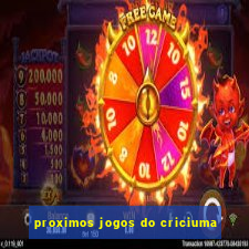 proximos jogos do criciuma