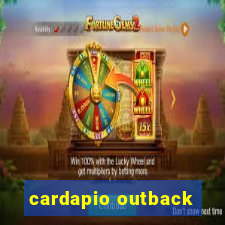 cardapio outback