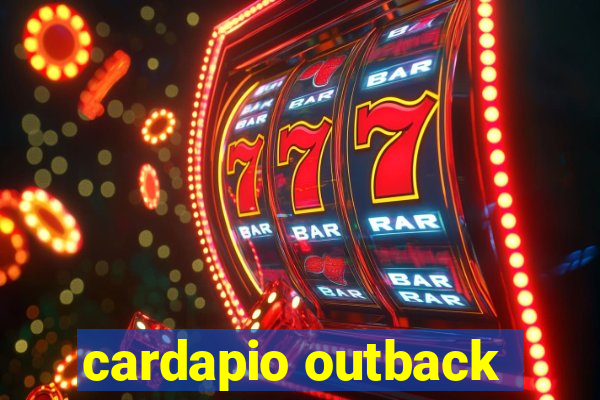 cardapio outback