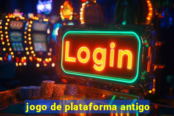 jogo de plataforma antigo