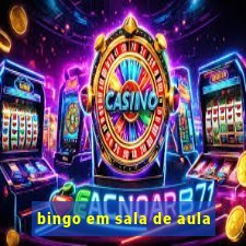 bingo em sala de aula