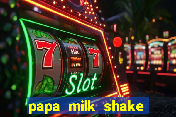 papa milk shake click jogos