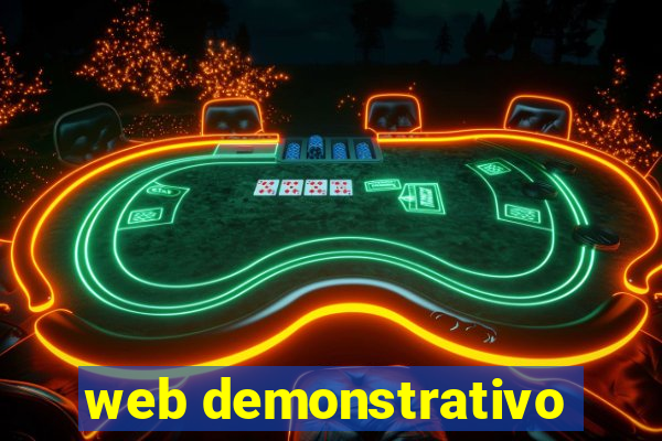 web demonstrativo