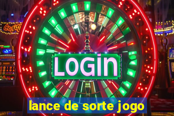 lance de sorte jogo