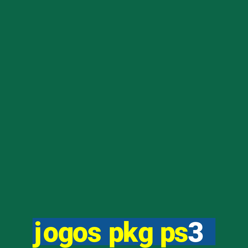 jogos pkg ps3