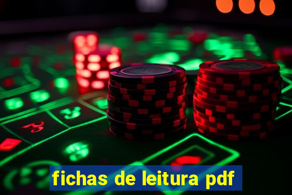 fichas de leitura pdf